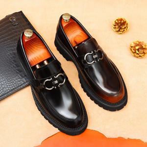 Nouvelles Bottes Classiques de Designer pour Hommes en Cuir Véritable Automne Hiver 2025 – Confortables, Imperméables, Antidérapantes, à Enfiler, pour le Travail - Product Image 3