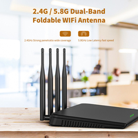 Antenne Wi-Fi en gros, fournie par l'usine, 5100 MHz 5800 MHz, personnalisée SMA UFL, antenne externe 4G 5G LTE en caoutchouc