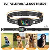 Intelligenter Ferngesteuerter Hundetrainer Bellabschreckung 2600FT Effektive Reichweite IP67 Wasserdicht Wiederaufladbar