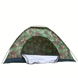 Tente de camping pliable camouflage pour une personne, idéale pour la randonnée, la plage et les activités de plein air – Nouveauté très prisée - Product Image 4