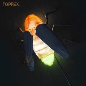 TOPREX-Lumières dynamiques de jardin à LED, luciole lumineuse avec ailes mobiles pour décoration d'arbre de paysage extérieur, décor de vacances du nouvel an - Product Image 3