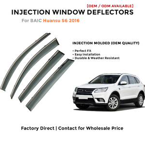 Déflecteurs de fenêtre latérale pare-pluie pour Toyota LC200 2008-2019 accessoires auto - Product Image 2