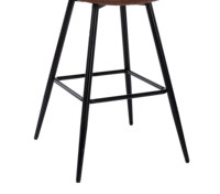 Tabourets de bar modernes de luxe, en similicuir, avec structure métallique, pour usage en cave ou style farmhouse, réglables en hauteur, pivotants, pour bar à domicile ou salle à manger