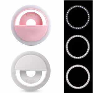 Éclairage Anneau LED Rechargeable Mini à Clipser, 36 LED, 3 Modes d'Intensité Réglable, pour <span class=keywords><strong>Téléphone</strong></span>, Appareil Photo, Lumière <span class=keywords><strong>Selfie</strong></span> - Product Image 2