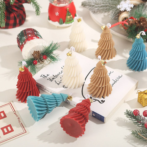 Angju Christmas Tree Scented <b>Candles</b> 4-12 Hours Fresh Air Home Decor <b>Gift</b> - Product Image 4