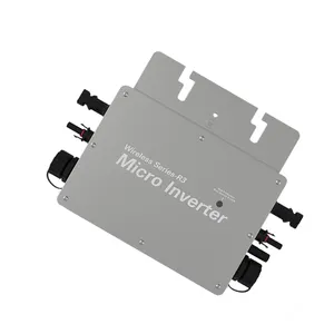 Năng lượng mặt trời microinverter on lưới không dây Micro biến tần wvc 600 230VAC IP65 lưới Tie Power Inverter 600 Wát cho ban công năng lượng mặt trời hệ thống