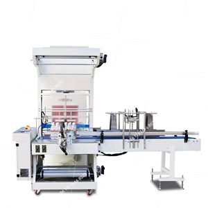 Machine d'emballage thermorétractable de haute qualité pour boîte en plastique/emballage rétractable pour bocaux en verre/machine d'emballage de jus de citron - Product Image 3