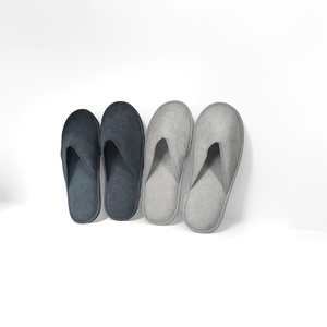 Pantofole Monouso in Microfibra per <span class=keywords><strong>Hotel</strong></span> - Ciabatte da Interno per Ospiti con Suola Antiscivolo, Uso Singolo - Product Image 2
