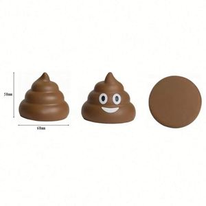 Custom Logo PU Simulation Prank Poop Stress Relief Ball Polyurethane Foam Poop Model for Children and Welcome Health <b>Gift</b> - Product Image 2