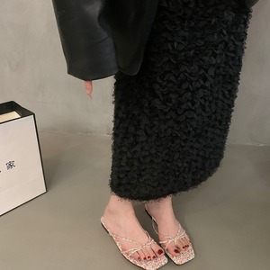 Summer Fashion Trend Women's Flat Silver Sandals Breathable Platform Flip-Flops Shoes - Product Image 2