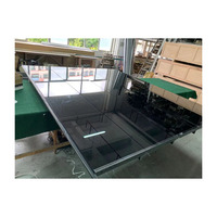 Dernière conception de portes de garage isolées en aluminium pour les maisons Porte de garage automatique à double vitrage en aluminium