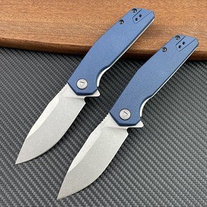 Coltello Tascabile Pieghevole KS 2036 con Manico in ABS e Lama in Acciaio 8CR13MOV per Autodifesa, Sopravvivenza, Caccia e Taglio Frutta - Product Image 4