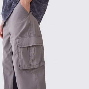 Nuovo Design pantaloni da strada bicolore Custom Logo pannello Color Block tattico pantalone Multi tasca <span class=keywords><strong>Cargo</strong></span> pantalone da uomo - Product Image 6