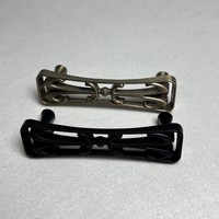 Poignées de meuble ajourées en alliage de zinc, style européen, pour cuisine, chambre et rangements de salon