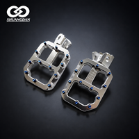Pédales en aluminium usiné CNC avec goujons antidérapants, compatibles avec les modèles Talaria X3 MX3, MX4 et vélos électriques