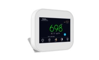 Moniteur de pollution atmosphérique CH3 avec écran couleur, contrôleur élégant de la qualité de l'air intérieur