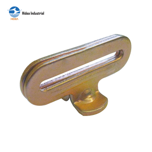 Plaques de fixation pour harnais en oxyde <span class=keywords><strong>noir</strong></span> zingué, différentes formes P02 ASMEB30.9 DOT EN12195-2 pour points d'ancrage de harnais - Product Image 4