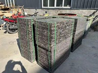Blocs de briques de ciment de haute qualité séparant la palette de béton GMT de palette en fibre de verre en plastique à vendre