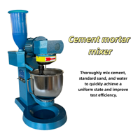 Mezcladora de Mortero de Cemento NJ-160, Mezcladora de Lodo, Plataforma Vibratoria para Cemento y Concreto, Equipo de Prueba de Cemento