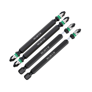 Customizable 50/75/100mm Non-Slip Original High-end S2 1/4 "impact <b>Drill</b> Bit, Strong <b>Magnetic</b> , Industrial Cross Screwdriver Bit - Product Image 4