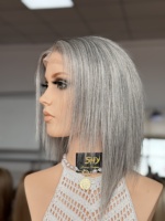 Perruques en cheveux humains SHY Medical 2026, entièrement nouées à la main, densité naturelle, bonnet respirant, remplacement capillaire pour femmes, fabricant