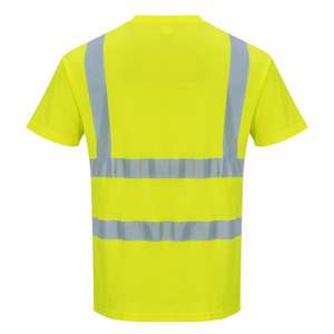 PORTWEST-T-shirt jaune haute visibilité S478YERXL-EAN 5036108128334 HI-VIS WORKWEAR - Product Image 2