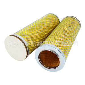 Cartouche de filtre à air en papier filtre plié HHLQQ 105*312 pour voitures, filtre à air de voiture de qualité supérieure - Product Image 1