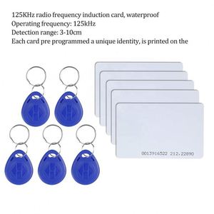 Không thấm nước RFID cảm ứng bàn phím 125Khz Reader 1000 người sử dụng lưu trữ ID thẻ độc Cửa Khóa kiểm soát truy cập hệ thống - Product Image 4