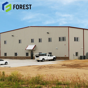 Kits de construction métalliques robustes pour entrepôt avec support de poutre de grue, boulons haute résistance, calcul structurel - Product Image 2