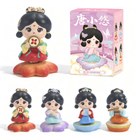 Figurine rotative de style Tang traditionnel chinois, quatre saisons, Tang Xiaoyou, ornement en résine, objet de collection, décoration de table, cadeaux