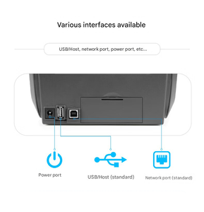 <span class=keywords><strong>Zebra</strong></span> Brand ZD621 203dpi Imprimante thermique industrielle 4 pouces USB RFID Imprimante de codes à barres pour l'entreposage - Product Image 4