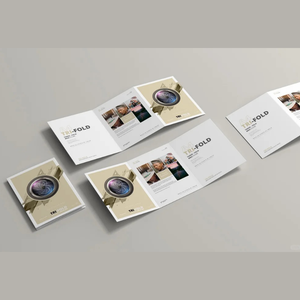 Custom CMYK Offset Tres Folleto de instrucciones plegables Folleto de papel de impresión Folleto plegable - Product Image 6