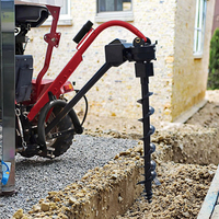 Meilleure vente Portable 3 points monté tracteur terre tarière pelle
