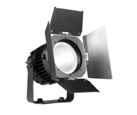 Projecteur LED EPIC PAR IP65 étanche DMX512 RGBALC avec culot E27, anneau halo RGB et faisceau indépendants