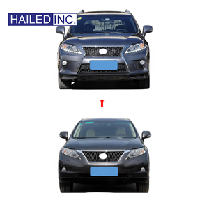HAILED Car Front Face Body Kits Bumper F-sport Grille pour Lexus RX270 RX350 <span class=keywords><strong>RX450H</strong></span> <span class=keywords><strong>2013</strong></span> 2014 2015 et Tuning pour 2009 2010 2012 - Product Image 3