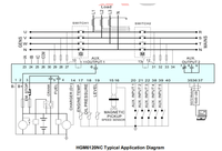 Panneau de commande Smartgen ATS HGM6110N, électrique, automatique, télécommande, écran LCD, générateur diesel, démarrage automatique