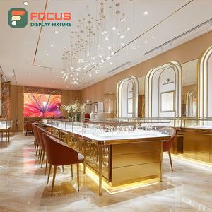 Sistema de Exhibición para Joyería de Lujo, Mostrador de Centro Comercial con Acabado Laminado - Product Image 4