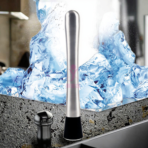 Shaker de Coquetel em Aço, Bastão de Mistura para Vinho, Muddler, Misturador de Coquetel, Triturador de Gelo, Ferramenta de Bar, Acessórios para Vinho, Bares Domésticos - Product Image 2