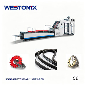 Laminateur Litho à Rouleaux Électriques à Circulation d'Air WESTONIX 380V/220V 160M/min 1650mm Épaisseur Maximale Haute Productivité - Product Image 1