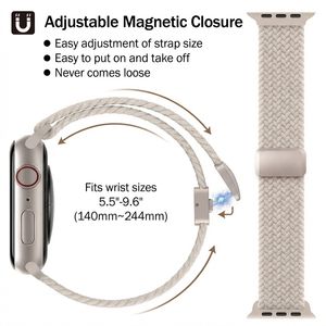 Correa de Reloj de Nailon Multicolor para Apple Watch Series 10 9 8 SE 3 46mm 45mm 44mm 42mm 41mm 40mm 38mm, Correa Deportiva para iWatch - Product Image 3