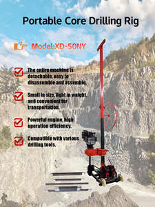 Trivella Portatile a Benzina per Esplorazione Geotecnica e Campionamento del Suolo, Profondità Massima <span class=keywords><strong>20m</strong></span>, Prezzo di Fabbrica - Product Image 4