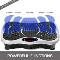 Plateforme vibrante verticale pour entraînement cardio, machine de massage et de remodelage corporel pour usage domestique