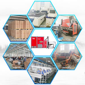 Poêle à granulés de bois à haute efficacité pour l'eau chaude, facile à utiliser, foyer, chaudière à granulés, utilisé dans l'atelier - Product Image 6