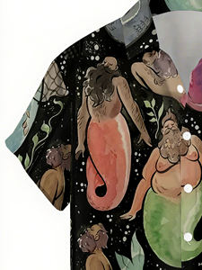 T-shirt à manches courtes pour homme avec imprimé graphique amusant, imprimé vintage hilarant, décontracté, pour les fêtes, respirant, satiné, anti-rétrécissement, été - Product Image 6