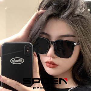 <b>Retro</b> Rectangle <b>Sunglasses</b> For Women Polarized UV400 Driving Glasses Full Rim Fashion Sun Protection Adult Style - Product Image 5