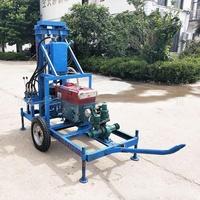 Foreuse portable pour puits d'eau, idéale pour l'approvisionnement en eau rural et le forage de puits de jardin |   Mini-perceuse hydraulique abordable