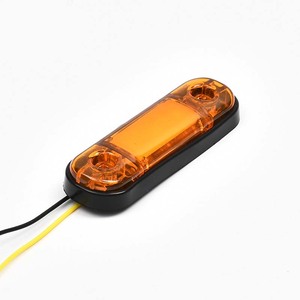 12-24V 3 LED luces de posición lateral impermeables advertencia indicador trasero luces de señal de giro camión remolque Tractor Van Bus - Product Image 3