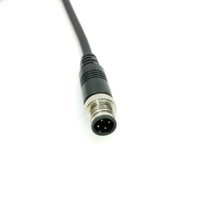 מותאם אישית רתמה חיווט m12 4 סיכה נקבה ישר 90 מעלות ip68 זווית ip68 - Product Image 6