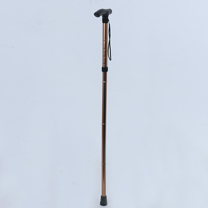 Xu Haode Aluminum Alloy <b>Folding</b> Cane Height Adjustable Retractable <b>Walking</b> <b>Stick</b> For Elderly Health Massage - Product Image 3