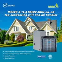 ZERO Use 14,3 SEER2 Inversor dividido en pared Bomba de calor Controlador de aire Luz Marca Comercial Hogar Habitación eléctrica AC R410A Soporte en línea